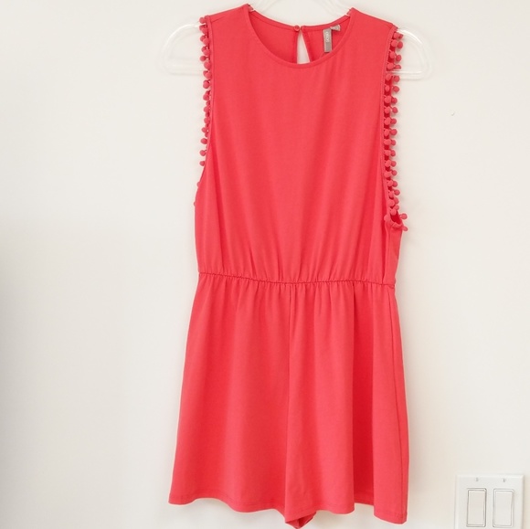 ASOS Other - ASOS Pom Pom Romper Sz 8